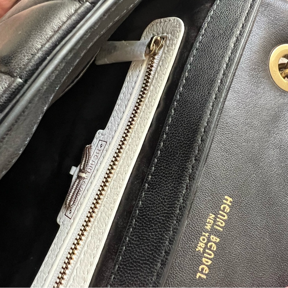 Henri Bendel Leather Crossbody Shoulder Bag - Picture 14 of 16